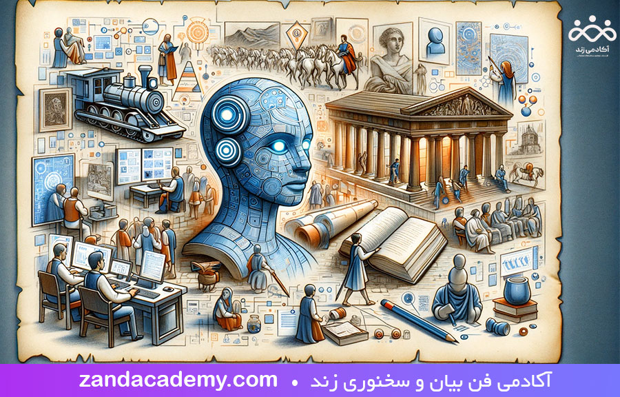 سخنرانی با دیدگاه تاریخی و زمان بندی شده